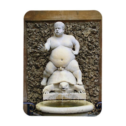 Bacchus Fountain Magneet (Verticaal)