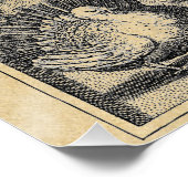 Bacchus God van wijn Perfect Poster (Hoek)