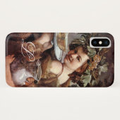 BACCHUS MET DRUIVEN EN WIJNMONOGRAM Case-Mate iPhone CASE (Achterkant (horizontaal))