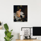 Bacchus par Caravaggio - Poster (Bureau à domicile)