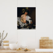 Bacchus par Caravaggio - Poster (Cuisine)