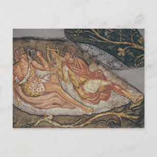 Bacchus Reclining, detail Briefkaart