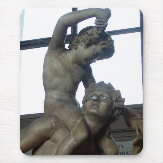 Bacchusbeeld in het Vaticaan Muismat (Voorkant)