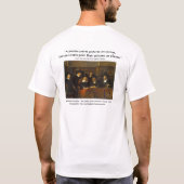 Bach avec le T-shirt de klaxon anglais (Dos)
