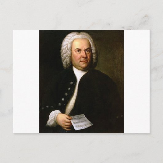 bach briefkaart (Voorkant)