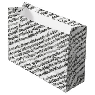 Bach Cello Suite Music Manuscript Large Cadeauzakje