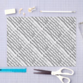 Bach Cello Suite Music Manuscript Tissuepapier (Craft)