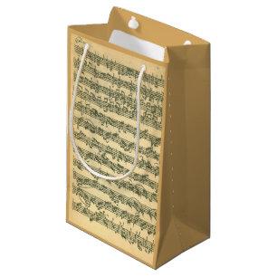 Bach Chaconne Music Manuscript for Solo Violin Klein Cadeauzakje