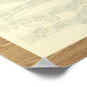 Bach Chaconne Poster (Hoek)