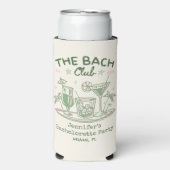 Bach Club Strand Groene Cocktail Bachelorette Part (Seltzer Voorkant)