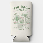 Bach Club Strand Groene Cocktail Bachelorette Part (Voorkant)