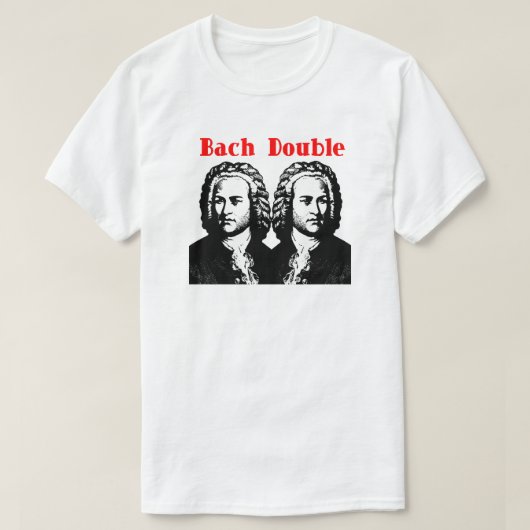 Bach Double T-shirt (Design voorkant)
