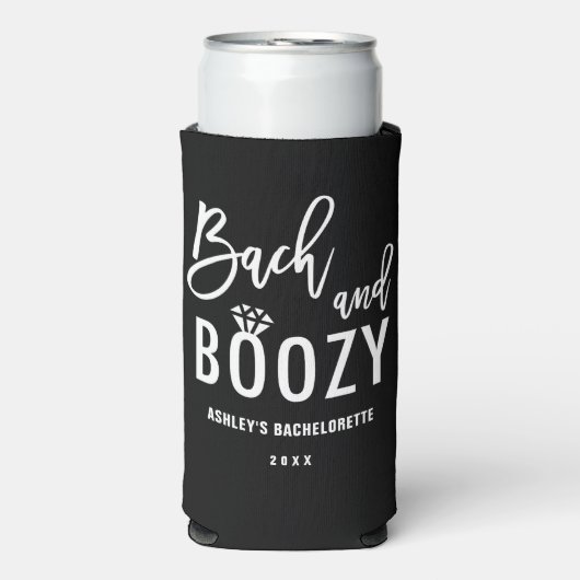 Bach en Boozy Bachelorette Bruidsfeest (Seltzer Voorkant)