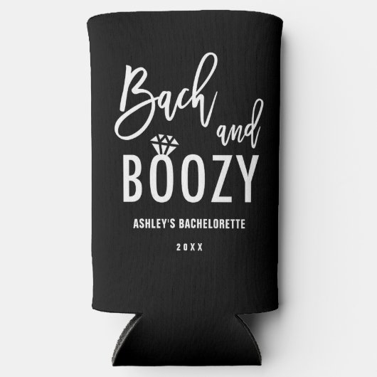 Bach en Boozy Bachelorette Bruidsfeest (Voorkant)