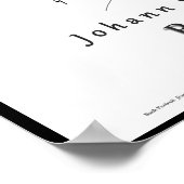 Bach Face the Music Poster (Hoek)