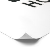 Bach is mijn Homeboy Poster (Hoek)