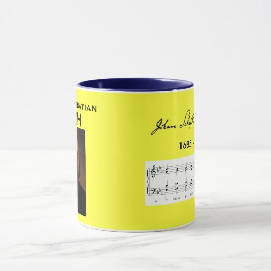 Bach, Johann Sebastian Portrait Mok (Midden)
