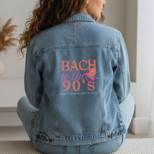 Bach naar de jaren 90 - Retro Bachelorette Party D Denim Jacket