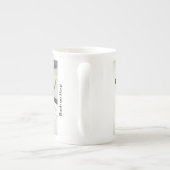 Bach op Harp Porselein Kop (Achterkant)