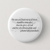 Bach Quote Button (Voorkant)