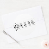Bach Ronde Sticker (Envelop)