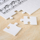 Bach the Well Tempered Clavier Prealudium 1 C-dur Legpuzzel (Zijkant)