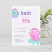 Bach to the 90s Bachelorette Weekend Invitation (Debout devant)