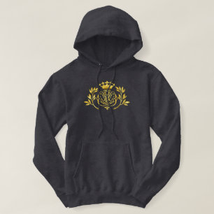 Bach zegel / Wapen / Monogram in Goud Hoodie