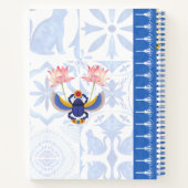 Bacha de chat égyptien avec Carnet spiral pharoniq (Dos)