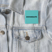 BACHAGALUPE VIERKANTE BUTTON 5,1 CM (In situ)