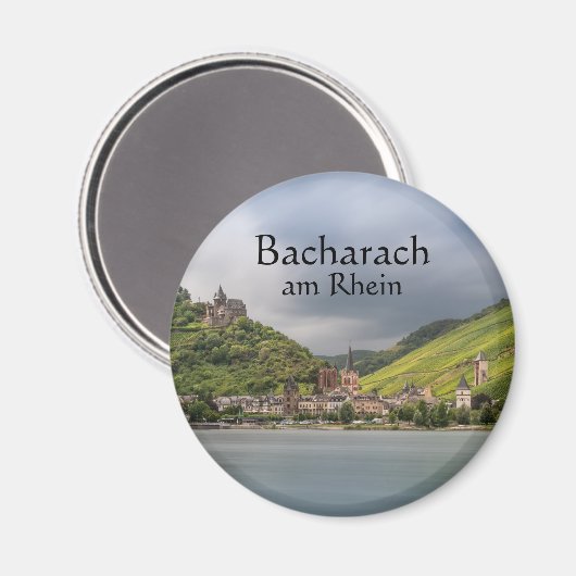 Bacharach am Rhein - Duitsland Magneet (Voorkant / Achterkant)