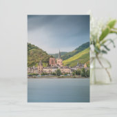 Bacharach am Rhein - Duitsland Save The Date (Staand voorkant)