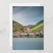 Bacharach am Rhein - Duitsland Save The Date (Voorkant / Achterkant)