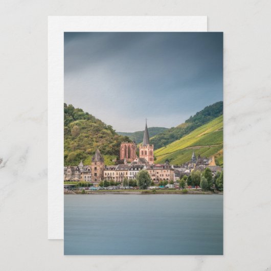 Bacharach am Rhein - Duitsland Save The Date (Voorkant / Achterkant)