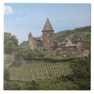 Bacharach, Duitsland, Stahleck Kasteel, Slot Tegeltje
