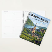 Bacharach Germany Vintage Travel Art  (Devant avec enveloppe)