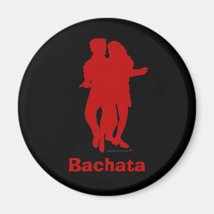 Bachata Bachata Dancers Silhouette Custom Magneet