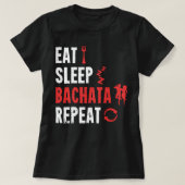 Bachata Dance Eat Sleep Bachata Repeat Pullover Ho (Design devant)