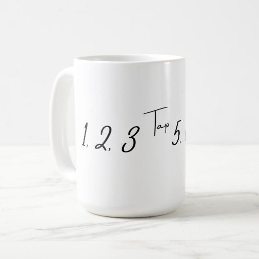 Bachata Dance Mug (Devant gauche)