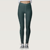 Bachata dansoutfit voor vrouwen leggings (Voorkant)
