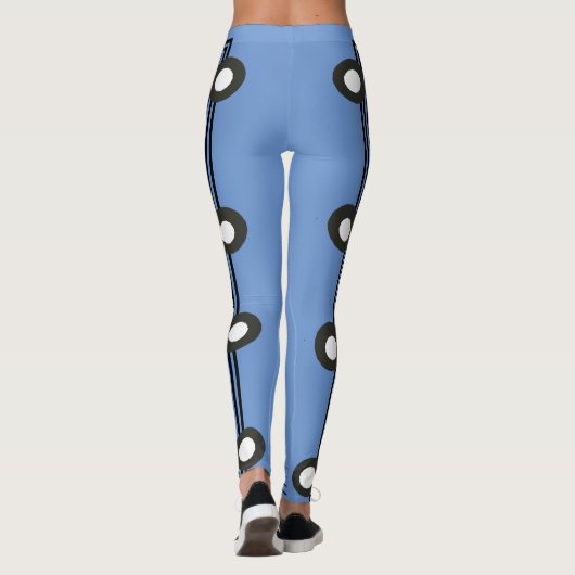BACHATA LEGGINGS HAVIC ACD (Achterkant)