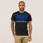 Bachata Power 2011 OG Logo - Navy Blue T-shirt (Voorkant volledig)