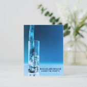 Bachelor Bachelorette Feest Kaart (Staand voorkant)