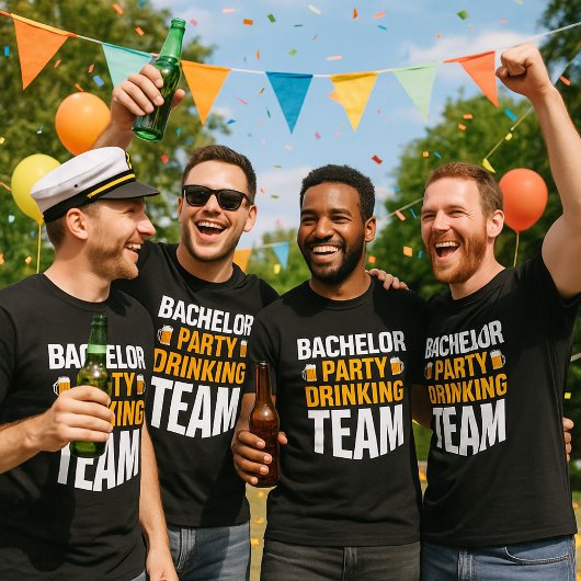 Bachelor Bash : Le T-Shirt de la fête ultime