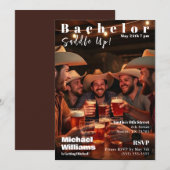 Bachelor Country Magazine Hoesje Kaart (Voorkant / Achterkant)