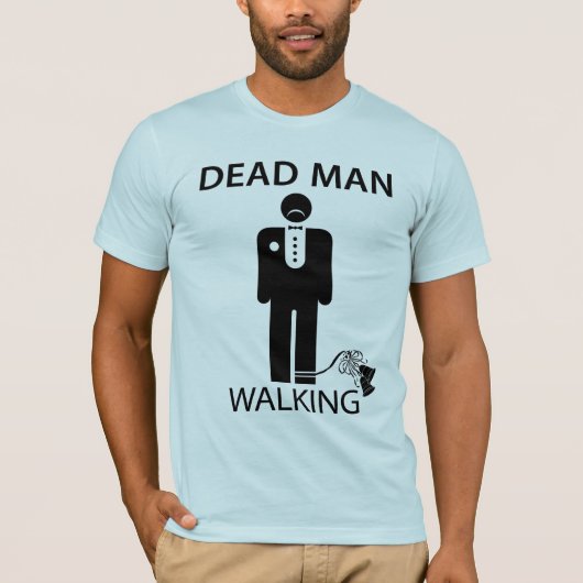 Bachelor: Dode Man Wandelen Amerika Kleding TShirt (Voorkant)