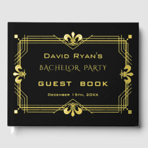 Bachelor Gold Black Art Déco des années 20