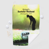 Bachelor Golf Weekend | Game Over Golfhanddoek (Insitu)