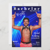 Bachelor Night Magazine Hoesje Kaart (Voorkant)