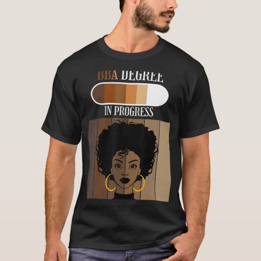 Bachelor of Business Administration BBA in uitvoer T-shirt (Voorkant)